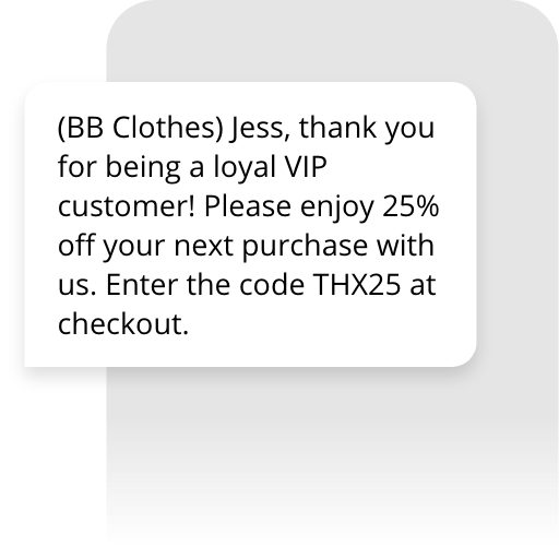 Marketing Text Message