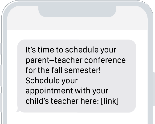 Sample Text Message