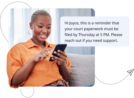 Text reminders for law firms